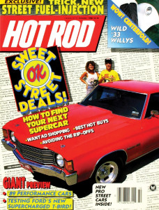 HOT ROD 1988 OCT - V8 RANGER,WILLYS,SUPER COUPE T-BIRD